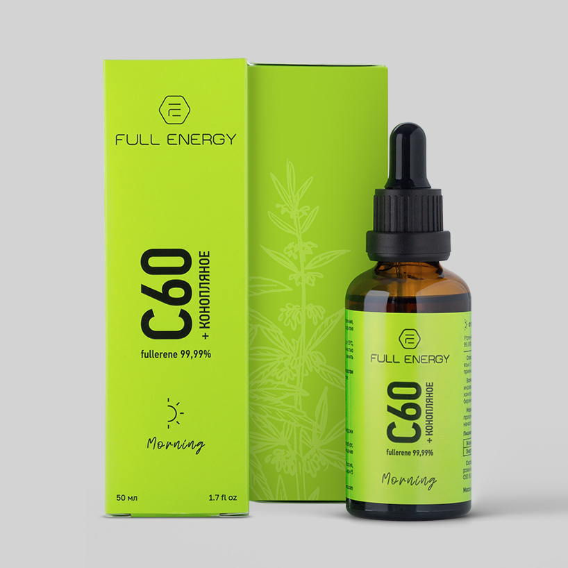 Фуллерен C60 Утро — конопляное масло